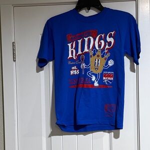 Classic Blue Kids NBA Sacramento Kings Basketball Graphic Tee